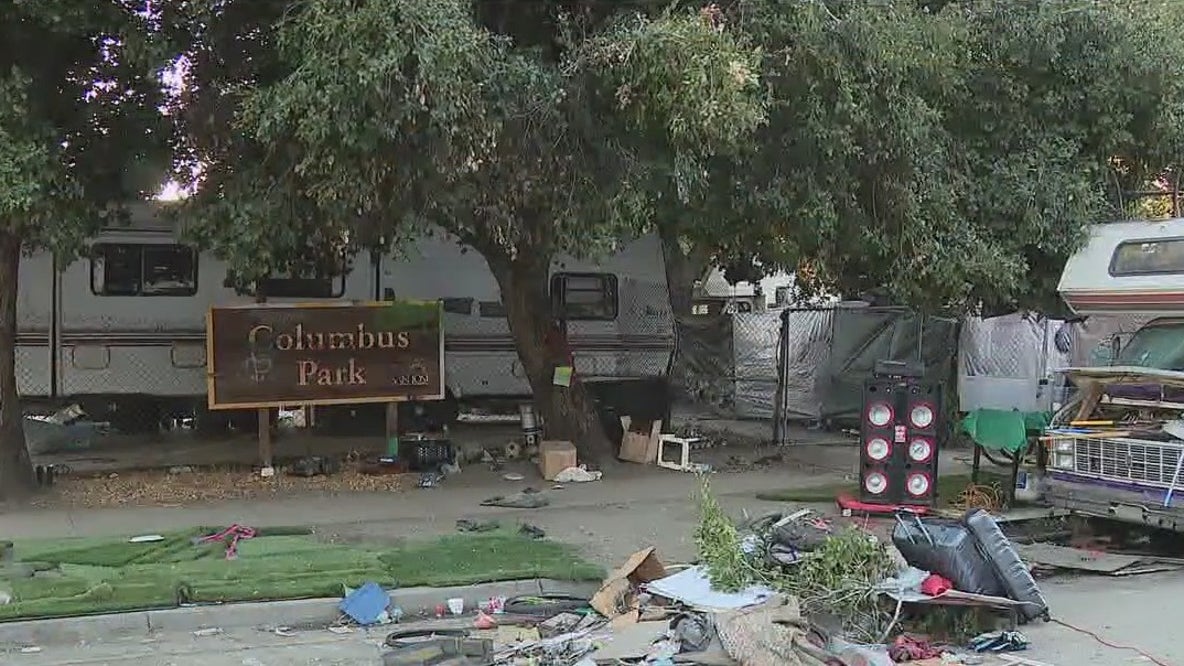 San Jose's Columbus Park getting makeover, homeless encampment will be removed